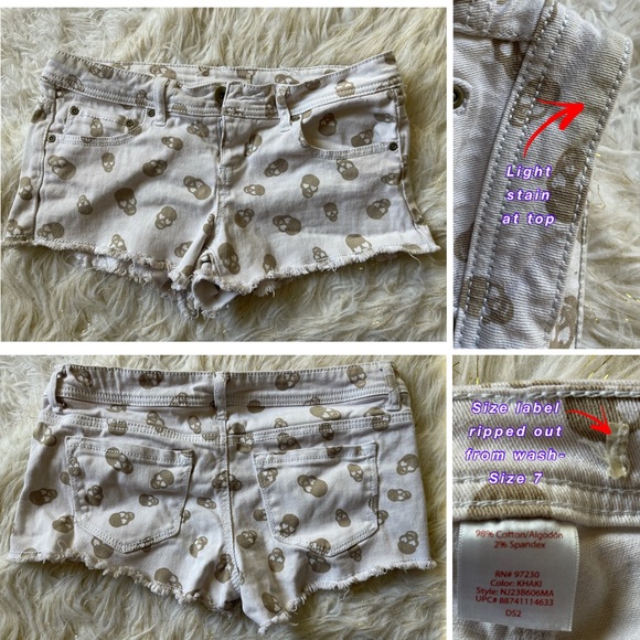 SOLD ON M3R(@R! - 7 “Size 7/8” Shorts/Skirt Lot - Picture 6 of 7